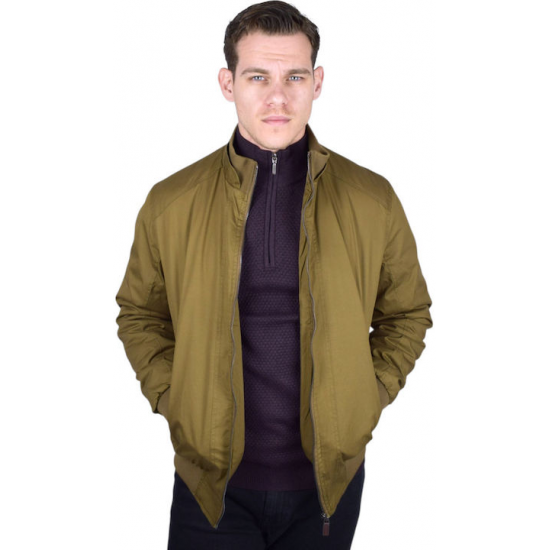 Lexton Μπουφάν Bomber Καμελ 04.36 suede bomber- brown Lexton Μπουφάν Bomber Καμελ 04.36 suede bomber- brown
