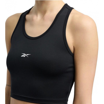Reebok Identity Women's Crop Top Sleeveless Black 100241952 - black