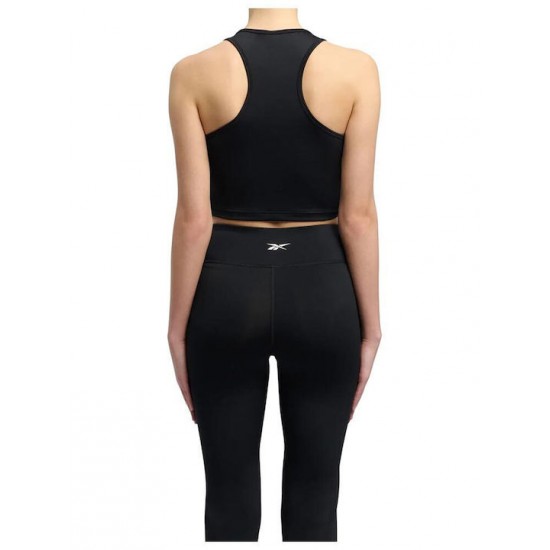 Reebok Identity Women's Crop Top Sleeveless Black 100241952 - black Reebok Identity Women's Crop Top Sleeveless Black 100241952 - black