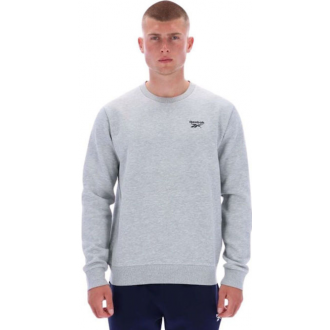 Reebok Small Logo Φούτερ Fleece 100240742 - light grey marl Reebok Small Logo Φούτερ Fleece 100240742 - light grey marl