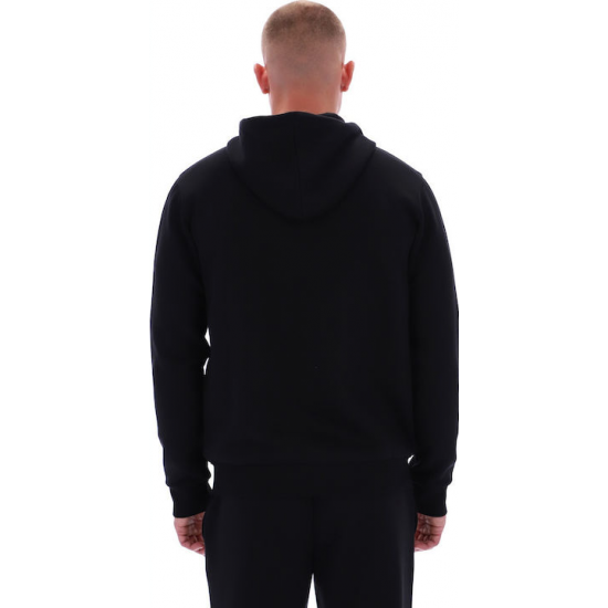 Reebok Small Logo Ζακέτα με Κουκούλα 100240560 - black Reebok Small Logo Ζακέτα με Κουκούλα 100240560 - black