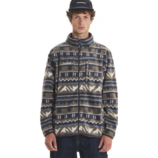 Emerson Ανδρική Ζακέτα Fleece Πράσινη 252.em290.122 pr538 dusty Emerson Ανδρική Ζακέτα Fleece Πράσινη 252.em290.122 pr538 dusty