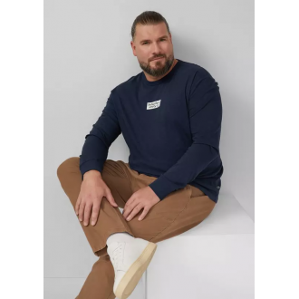 S.Oliver Longsleeve Subscribe Navy 2173867 - 59d1 S.Oliver Longsleeve Subscribe Navy 2173867 - 59d1
