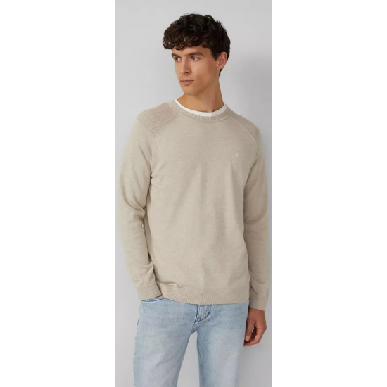 S.Oliver Mouliné knit sweater with crew neck and raglan sleeves 2168813 - 80x0