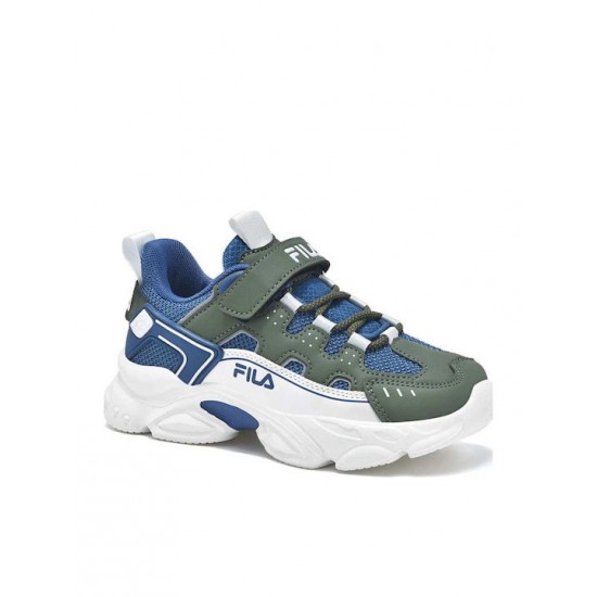 Fila Memory Spinel 3 V Αθλητικά Παιδικά Παπούτσια Running με Σκρατς Μπλε 3YF33002-261 Fila Memory Spinel 3 V Αθλητικά Παιδικά Παπούτσια Running με Σκρατς Μπλε 3YF33002-261