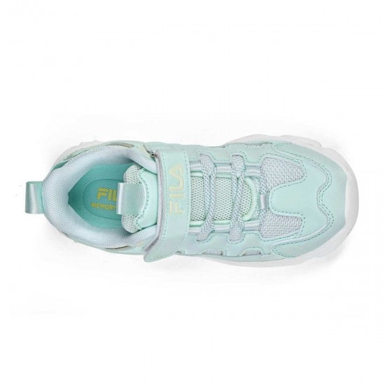 Fila Memory Spinel 3 V Αθλητικά Παιδικά Παπούτσια Running με Σκρατς Πράσινα 3YF33002-660