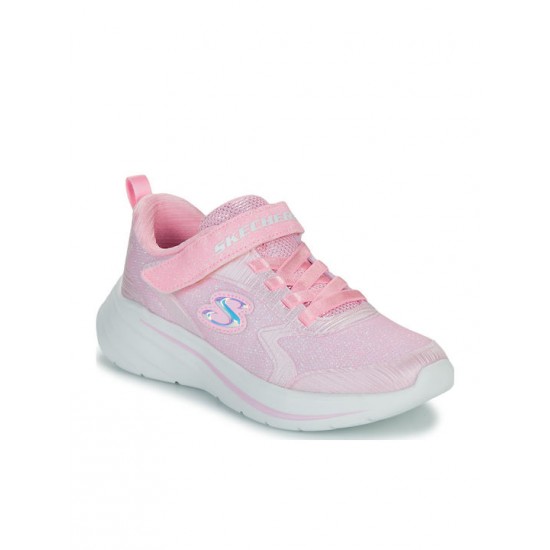 Skechers Παιδικά Sneakers με Σκρατς Ροζ 303557L-LTPK Skechers Παιδικά Sneakers με Σκρατς Ροζ 303557L-LTPK