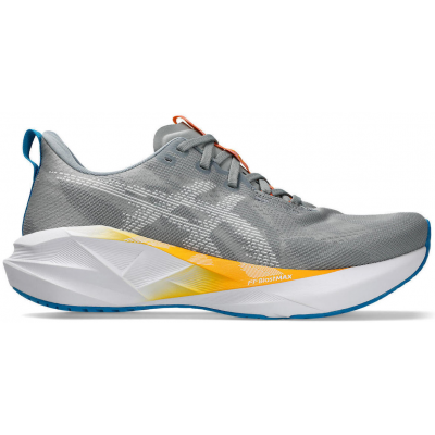Asics Novablast 5 Ανδρικά Παπούτσια Υφασμάτινα  Gravel-White 1011B974-020