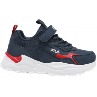 Fila Memory Παιδικά Sneakers με Σκρατς Navy Μπλε 3YF23005-240