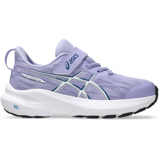 ASICS Gt-1000 Αθλητικά Παιδικά Παπούτσια Running με Σκρατς Μωβ 1014A381-500