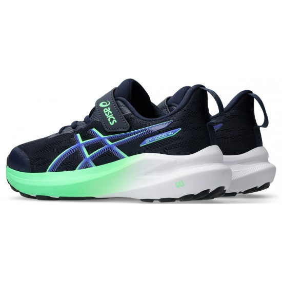 ASICS Gt-1000 Αθλητικά Παιδικά Παπούτσια Running με Σκρατς Navy Μπλε 1014A381-400 ASICS Gt-1000 Αθλητικά Παιδικά Παπούτσια Running με Σκρατς Navy Μπλε 1014A381-400
