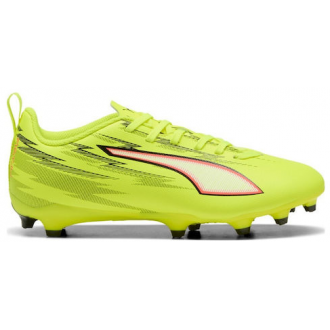 Puma Παιδικά Ποδοσφαιρικά Παπούτσια Ultra 6 Play με Τάπες Κίτρινα 108705-01
