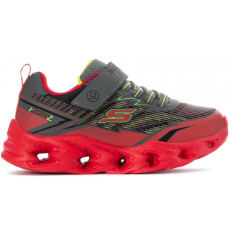 Skechers Vortex 2.0 Παιδικά Sneakers με Σκρατς και Φωτάκια Πρασινα 400605L-RDCC