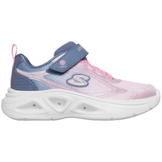 Skechers Glow 2 Kids Velcro Lights Παιδικά Αθλητικά Ροζ 303729L-GYPK Skechers Glow 2 Kids Velcro Lights Παιδικά Αθλητικά Ροζ 303729L-GYPK