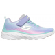 Skechers JR Gore and Strap Sublimated Ombre Sparkle Mesh Sneaker 303599L-LVMT Skechers JR Gore and Strap Sublimated Ombre Sparkle Mesh Sneaker 303599L-LVMT