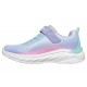 Skechers JR Gore and Strap Sublimated Ombre Sparkle Mesh Sneaker 303599L-LVMT Skechers JR Gore and Strap Sublimated Ombre Sparkle Mesh Sneaker 303599L-LVMT