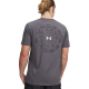 Under Armour Team Issue Wordmark Αθλητικό Ανδρικό T-shirt Γκρι με Λογότυπο 6009248-025 Under Armour Team Issue Wordmark Αθλητικό Ανδρικό T-shirt Γκρι με Λογότυπο 6009248-025
