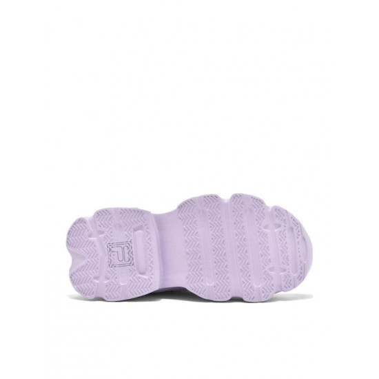 FILA Musha 3 Memory Velcro Παιδικά Παπούτσια Casual σε Μωβ Χρώμα 3YF61003-800 purple