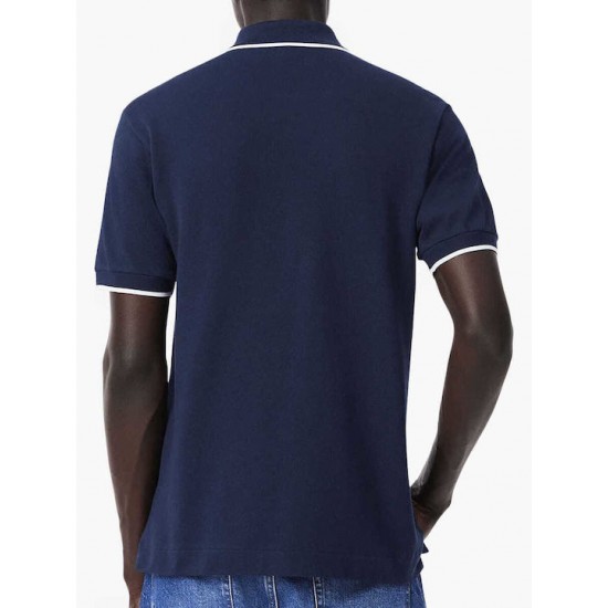 Lacoste Polo T-shirt Navy Blue PH9838-HHW Lacoste Polo T-shirt Navy Blue PH9838-HHW