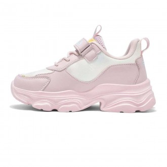 Fila Musha 3 Memory Velcro παιδικά αθλητικά παπούτσια για κορίτσια Ρόζ 7YF61003-900