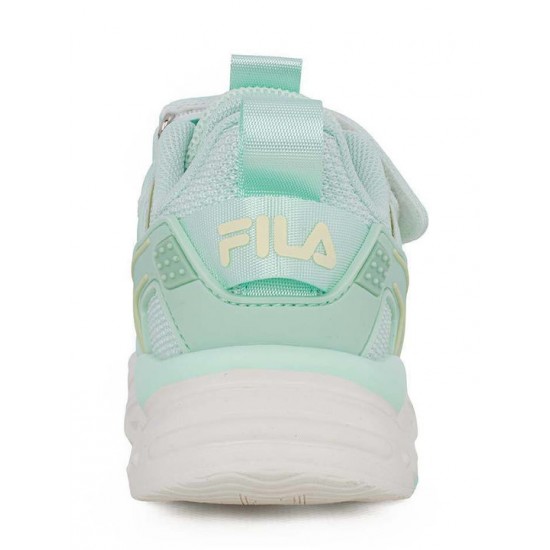 Fila Memory Spinel 3 V Παιδικά Sneakers Ανατομικά με Σκρατς Πράσινα 7YF33002-660