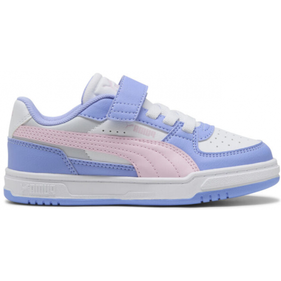 Puma Caven III Block Kids Velcro Παιδικά Sneakers Multicolor 406891-03
