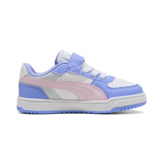 Puma Caven III Block Kids Velcro Παιδικά Sneakers Multicolor 406891-03