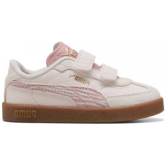 Puma Club II Era Exploro Toddler Velcro Παιδικά Sneakers Ροζ 405645-01