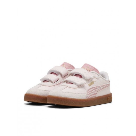 Puma Club II Era Exploro Toddler Velcro Παιδικά Sneakers Ροζ 405645-01