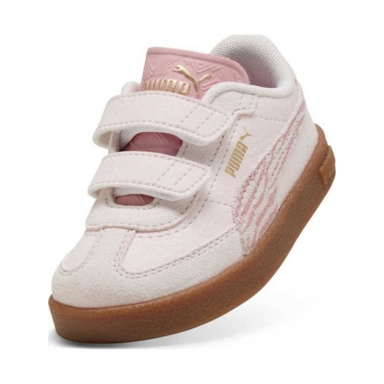 Puma Club II Era Exploro Toddler Velcro Παιδικά Sneakers Ροζ 405645-01