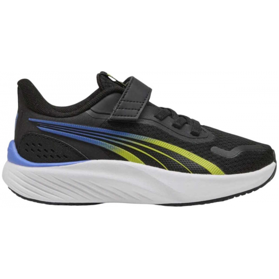 PUMA Pounce Lite PS Μαύρο Παιδικό Αθλητικό Running Παπούτσι 311650-11 PUMA Pounce Lite PS Μαύρο Παιδικό Αθλητικό Running Παπούτσι 311650-11