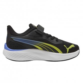 PUMA Pounce Lite PS Μαύρο Παιδικό Αθλητικό Running Παπούτσι 311650-11 PUMA Pounce Lite PS Μαύρο Παιδικό Αθλητικό Running Παπούτσι 311650-11
