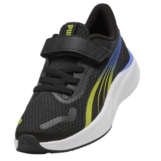 PUMA Pounce Lite PS Μαύρο Παιδικό Αθλητικό Running Παπούτσι 311650-11 PUMA Pounce Lite PS Μαύρο Παιδικό Αθλητικό Running Παπούτσι 311650-11