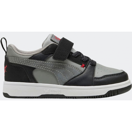 PumaClub Ii Era Παιδικά Sneakers Μαύρα 405038 01 PumaClub Ii Era Παιδικά Sneakers Μαύρα 405038 01