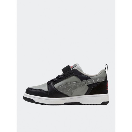 PumaClub Ii Era Παιδικά Sneakers Μαύρα 405038 01 PumaClub Ii Era Παιδικά Sneakers Μαύρα 405038 01