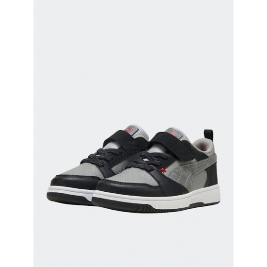 PumaClub Ii Era Παιδικά Sneakers Μαύρα 405038 01 PumaClub Ii Era Παιδικά Sneakers Μαύρα 405038 01