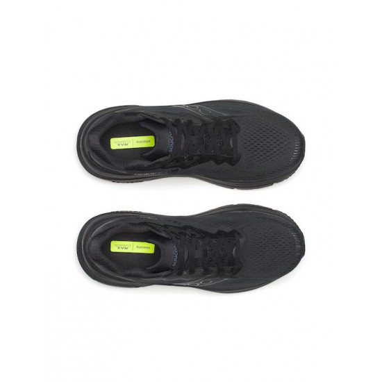 Saucony Guide Ανδρικά Αθλητικά Παπούτσια Running Triple Black S21058-101 Saucony Guide Ανδρικά Αθλητικά Παπούτσια Running Triple Black S21058-101