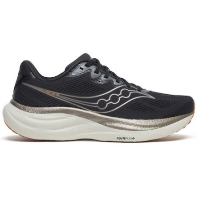 Saucony Ride 19 Ανδρικά Αθλητικά Παπούτσια Running Black-Pewter S21055-145 Saucony Ride 19 Ανδρικά Αθλητικά Παπούτσια Running Black-Pewter S21055-145