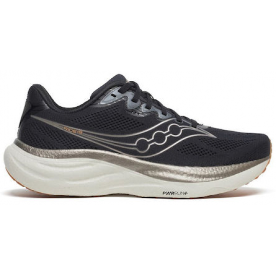 Saucony Ride 19 Ανδρικά Αθλητικά Παπούτσια Running Black-Pewter S21055-145 Saucony Ride 19 Ανδρικά Αθλητικά Παπούτσια Running Black-Pewter S21055-145