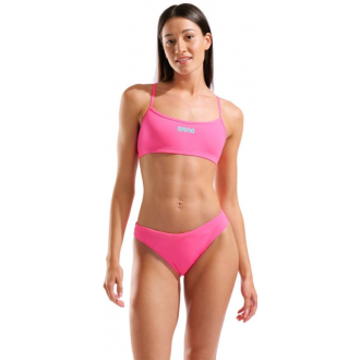 Arena Bikini Bandeau Solid Γυναικείο Μπικίνι  008818907  shocking pink-water