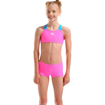Arena Bikini Solid L ΠΑΙΔΙΚΟ ΜΑΓΙΟ 010573980 shocking pink-turquoise
