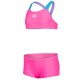 Arena Bikini Solid L ΠΑΙΔΙΚΟ ΜΑΓΙΟ 010573980 shocking pink-turquoise