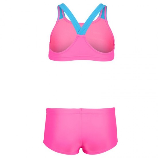 Arena Bikini Solid L ΠΑΙΔΙΚΟ ΜΑΓΙΟ 010573980 shocking pink-turquoise