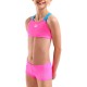 Arena Bikini Solid L ΠΑΙΔΙΚΟ ΜΑΓΙΟ 010573980 shocking pink-turquoise