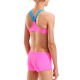Arena Bikini Solid L ΠΑΙΔΙΚΟ ΜΑΓΙΟ 010573980 shocking pink-turquoise