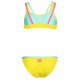Arena Logo Swimsuit Two Pieces ΠΑΙΔΙΚΟ ΜΑΓΙΟ 010415380 yellow star-water-shocking pink Arena Logo Swimsuit Two Pieces ΠΑΙΔΙΚΟ ΜΑΓΙΟ 010415380 yellow star-water-shocking pink