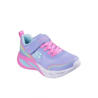 Skechers Cosmic Glow Παιδικά Sneakers με Φωτάκια Μωβ 303709L- LVMT