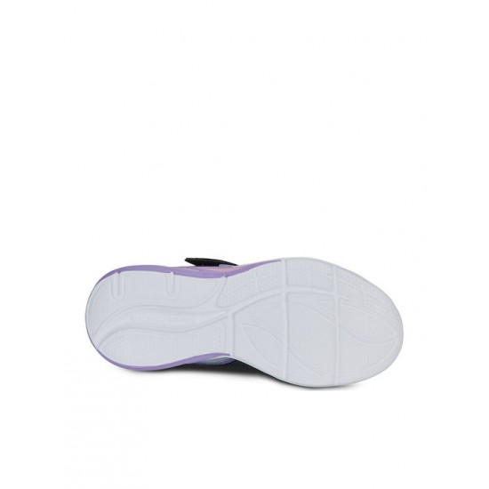 Skechers Cosmic Glow Παιδικά Sneakers με Σκρατς Μαύρα 303709L-BKMT Skechers Cosmic Glow Παιδικά Sneakers με Σκρατς Μαύρα 303709L-BKMT