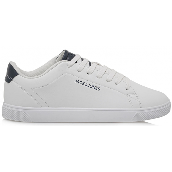 Jack & Jones Ανδρικά Sneakers 12203642 White-Navy Jack & Jones Ανδρικά Sneakers 12203642 White-Navy