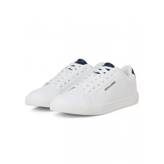Jack & Jones Ανδρικά Sneakers 12203642 White-Navy Jack & Jones Ανδρικά Sneakers 12203642 White-Navy